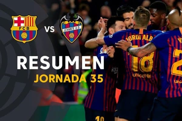 "Барселона" - "Леванте" 1:0 (видео)