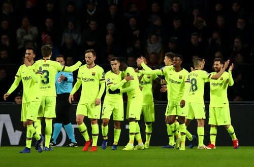 ПСВ - "Барселона" 1:2 (видео)