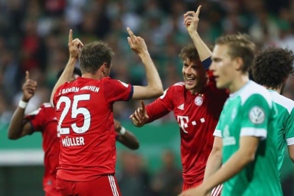 "Вердер" - "Бавария" 2:3 (видео)