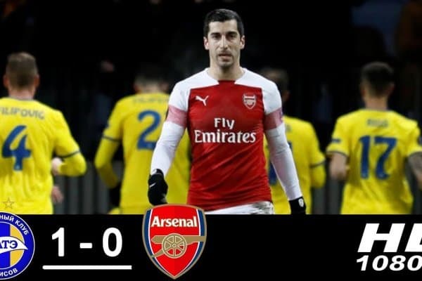 БАТЭ - "Арсенал" 1:0 (видео)