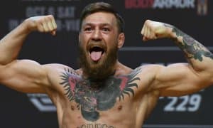 Макгрегор вазн ўлчаш маросимида ўзини қандай тутди? "Ковбой"чи? (Видео)