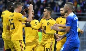 Исландия – Бельгия 0:3 (видео)