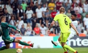 "Бешиктош" – "Сарпсборг"  3:1 (видео)