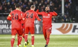 "Сарпсборг" - "Бешиктош" 2:3 (видео)