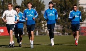 Куртуа, Бэйл, Кроос ва Асенсио машғулотларга киришди, аммо...