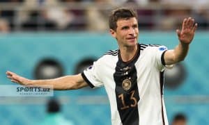 Германия терма жамоаси 1000-учрашувида Украина билан ўйнайди