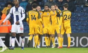 “Вест Бромвич” - “Брайтон” 1:3 (видео)