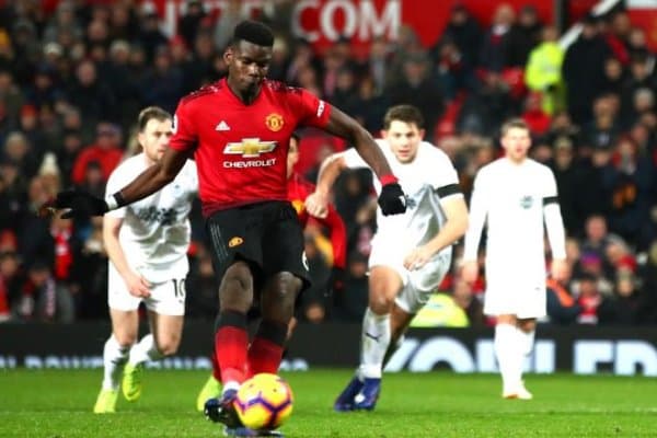 "Манчестер Юнайтед" - "Бёрнли" 2:2 (видео)