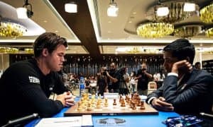 Шахмат. Магнус Карлсен ҳиндистонлик 18 яшар рақибини енгиб, илк бор Жаҳон кубоги ғолиби бўлди