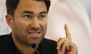 Промоутер Эдди Хирннинг фикри бўйича вазн тоифасидан қатъий назар жаҳоннинг энг кучли боксчиси...