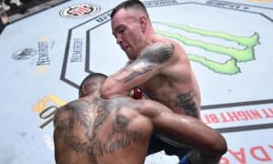 "UFC Fight Night 178". Ковингтон, Чимаев ғалабага эришди ва қолган қолган натижалар