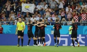 Хорватия сўнгги турда Исландияни енгди ва гуруҳда 1-ўринни қўлга киритди (видео)