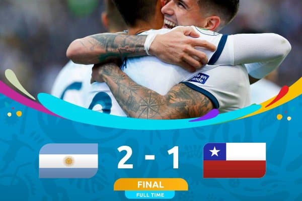 Копа Америка. Чилини енгган Аргентина бронза медалини қўлга киритди