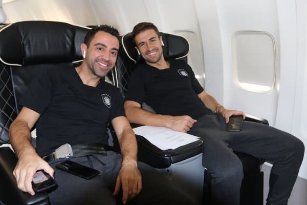 Фото: Хави ва "Ал Садд" Тошкентда 