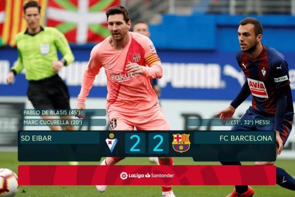 Ла Лига. Мессида икки гол, "Барселона"да дуранг