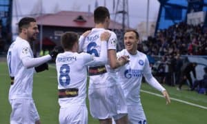 РПЛ. Афониннинг жамоаси Денисов тўп тепадиган клубдан устун келди