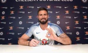 Оливье Жиру "Челси" билан шартномасини узайтирди (Фото)