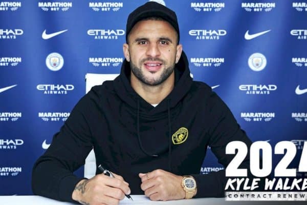 Кайл Уокер "Манчестер Сити" билан шартномасини узайтирди