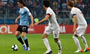 Америка кубоги. Уругвай Япония билан дуранг ўйнади