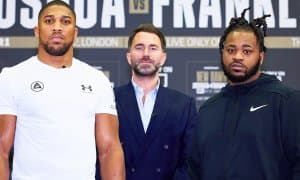 Энтони Жошуа-Жермейн Франклин Face to Face маросимида!(Видео)