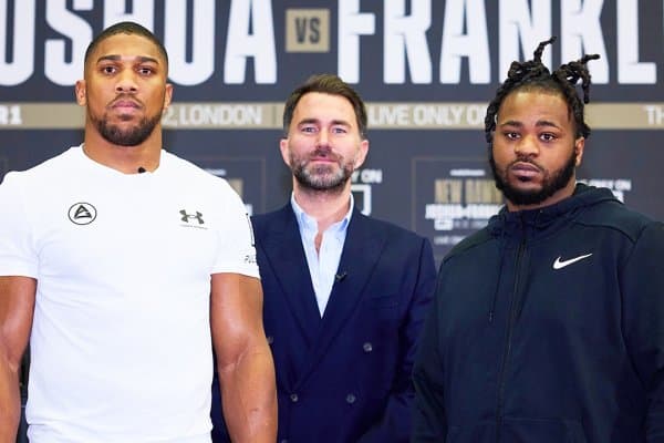 Энтони Жошуа-Жермейн Франклин Face to Face маросимида!(Видео)