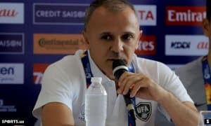 Любинко Друлович Австралияга қарши ўйинда футболчиларни руҳлантириш учун биргина асосий сабаб борлигини айтди (Матбуот анжумани)