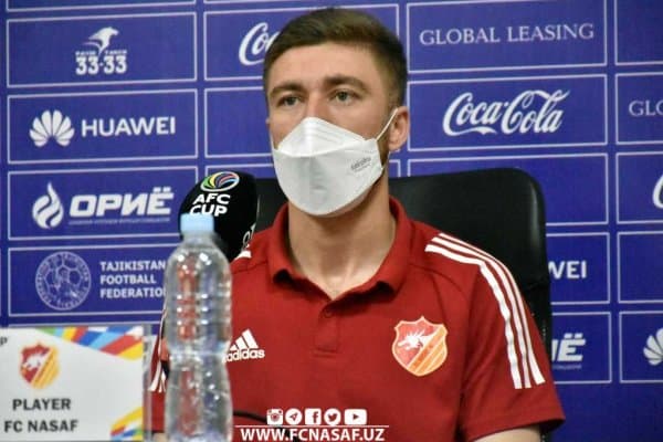 "Насаф" футболчиси йирик ҳисобдаги ғалабадан сўнг: Фақат мени ажратиб кўрсатиш нотўғри бўлади