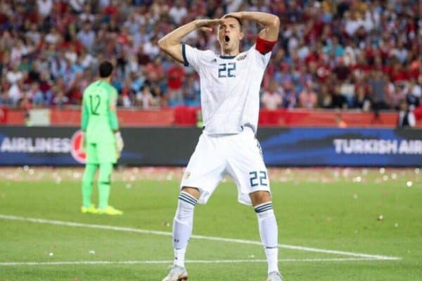 Дзюба Россия терма жамоаси тўпурарлари рўйхатида Сичёвга етиб олди