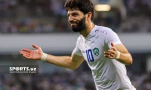 The famous European club is waiting for Masharipov to strengthen their attack line