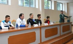 Ўзбекистон U-14 ва “Эйбар” U-15 жамоалари бош мураббийлари иштирокида матбуот анжумани бўлиб ўтди