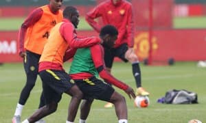 "Манчестер Юнайтед"нинг кечаги машғулотлар жараёнидан фотогалерея