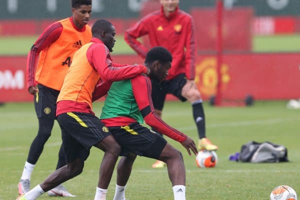 "Манчестер Юнайтед"нинг кечаги машғулотлар жараёнидан фотогалерея