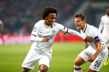 Виллиан "Челси"даги юбилей ўйинини ўтказди