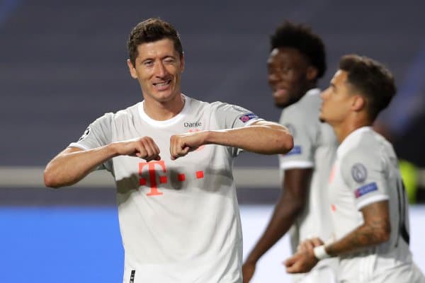 Роберт Левандовски: "Барселона"ни йўлимиздан олиб ташладик. Энди навбат ярим финалга