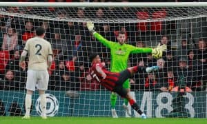 АПЛ. "Манчестер Юнайтед" сафарда "Борнмут"га имкониятни бой берди