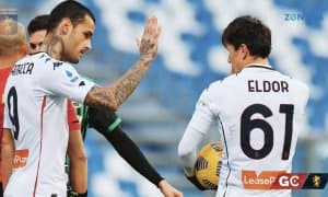 Элдор Шомуродов А Серияда илк бор шундай гол урди