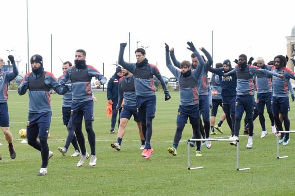 "Женоа" навбатдаги баҳсга тайёргарликни бошлади (Фото)