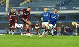 АПЛ. "Лестер" "Эвертон"га қарши ўйинда очко йўқотди