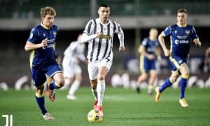 "Ювентус" Роналду гол урган баҳсда ғалабани қўлдан чиқарди