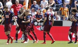 "Валенсия" - "Эйбар" 0:1 (видео)