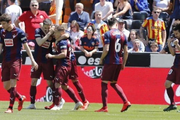 "Валенсия" - "Эйбар" 0:1 (видео)