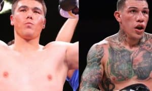 Бектемир Мелиқўзиев жанг бўладиган шаҳарга етиб келди. Ўртага тикилган камарлар ҳам маълум (фото)