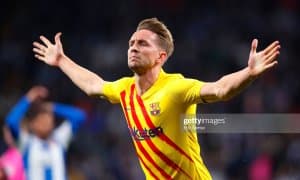 "Барселона" сўнгги сонияларда урилган гол эвазига мағлубиятдан қутулиб қолди 