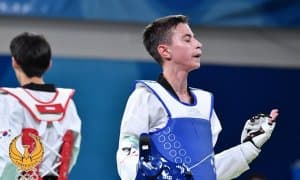 Таэквондочимиз Улуғбек Рашитов III ўсмирлар Олимпия ўйинларида Ўзбекистонга дастлабки медални тақдим этди