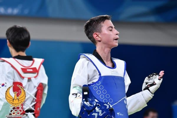 Таэквондочимиз Улуғбек Рашитов III ўсмирлар Олимпия ўйинларида Ўзбекистонга дастлабки медални тақдим этди