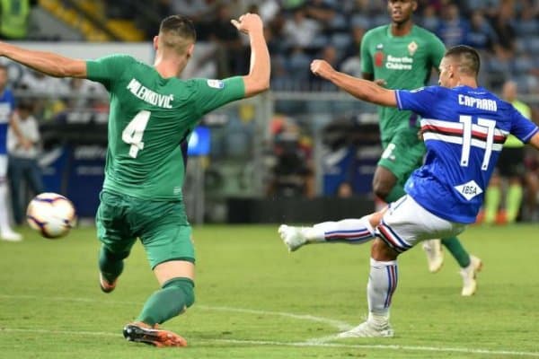 "Фиорентина" - "Сампдория" 3:3 (видео)