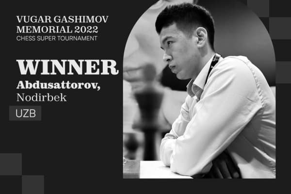 Нодирбек Абдусатторов халқаро турнир мутлақ ғолибига айланди (якуний жадвал)
