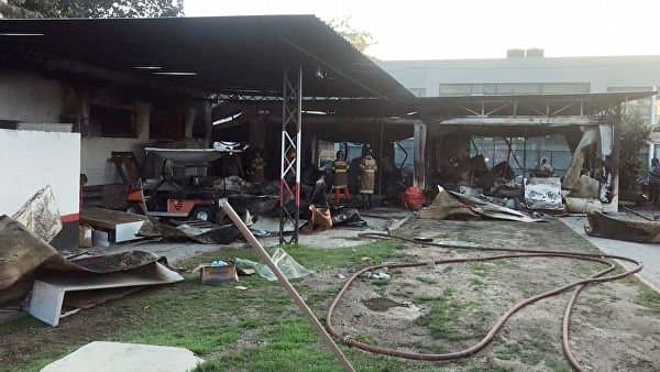 "Фламенго" ўсмирлар жамоаси базасида ёнғин чиқди