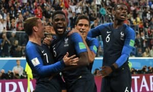 ЖЧ-2018 финали олдидан Франция терма жамоасининг кийиниш хонаси қандай ҳолатда? (ФОТО)