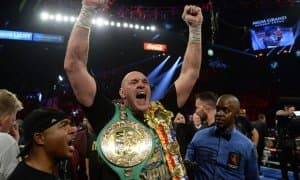 Тайсон Фьюри Жошуадан кейин Майк Тайсон ва Фрэнсис Нганну билан жанг қилмоқчи 